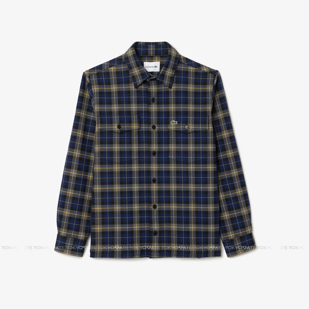 Áo sơ mi Lacoste CH7209 QRN Oversized Fit
