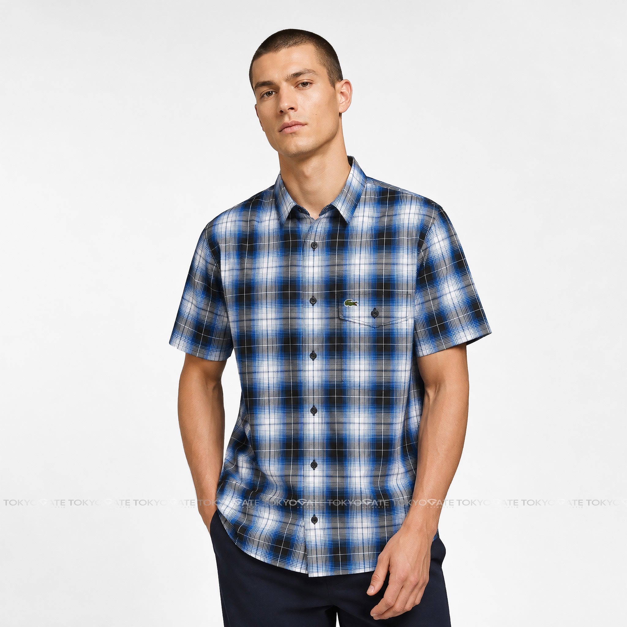 Áo sơ mi Lacoste CH6730 WT5 Regular Fit