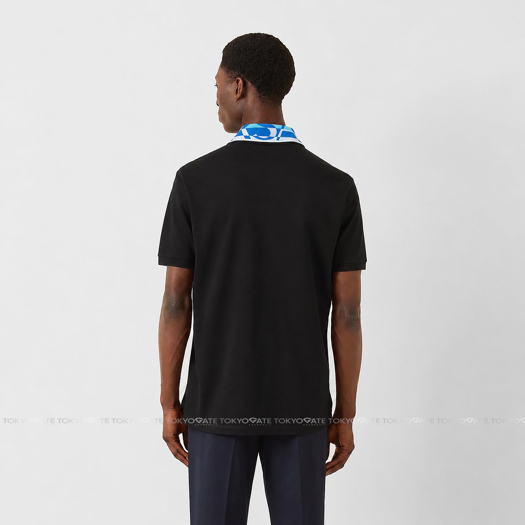 Áo Polo Versace 1012260 1A17965 2BZ40 Black Regular Fit