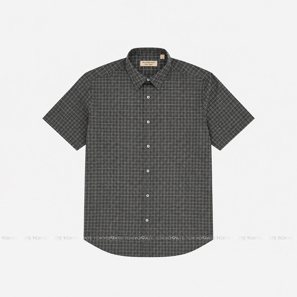 Áo sơ mi Burberry 8004229 Edward Grey IP Check Regular Fit
