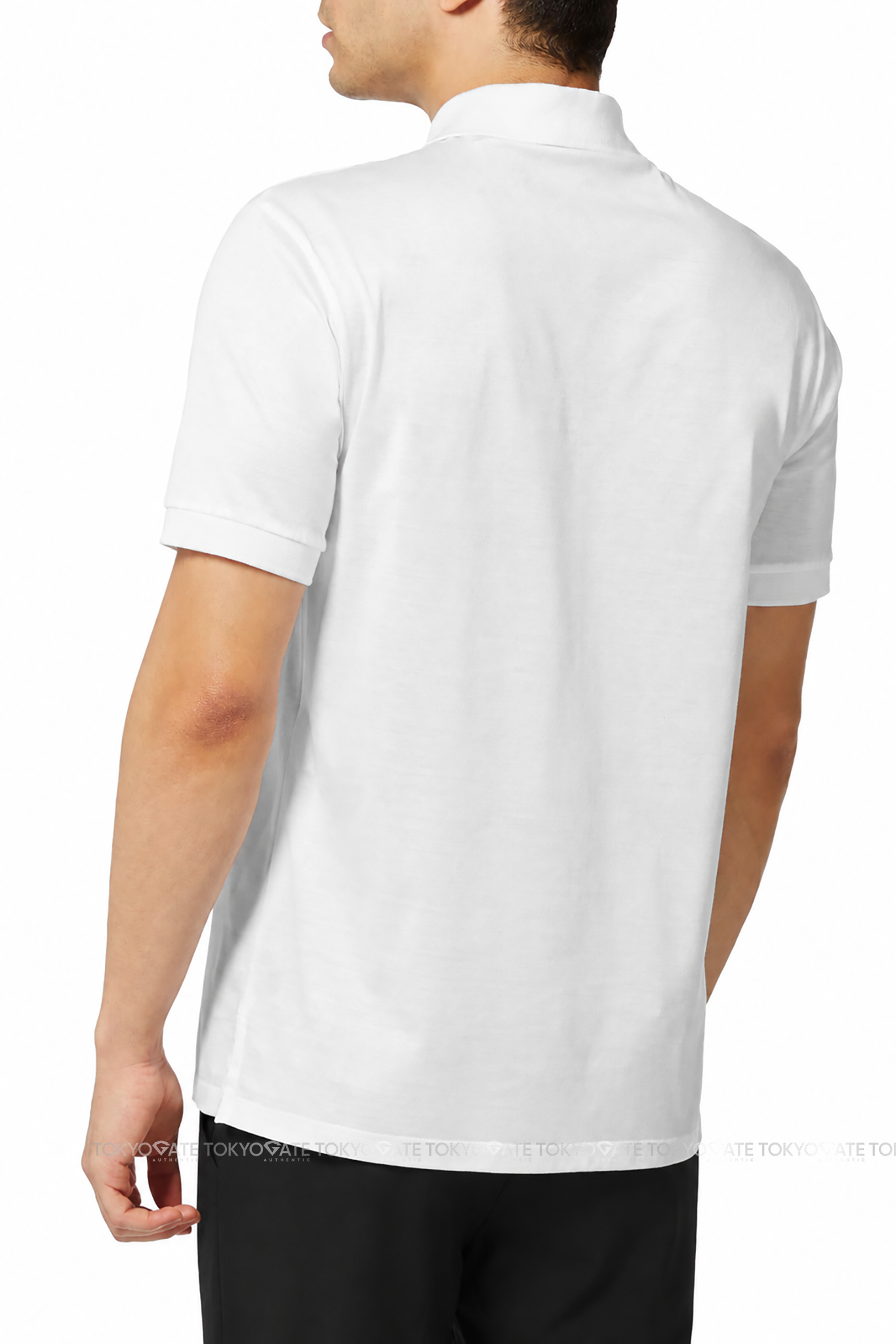 Áo polo Alexander McQueen 622106 QQX33 9000 White Regular Fit