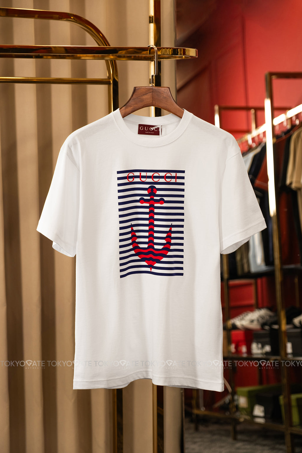 Áo phông Gucci 796395 XJHDI 9034 White Regular Fit