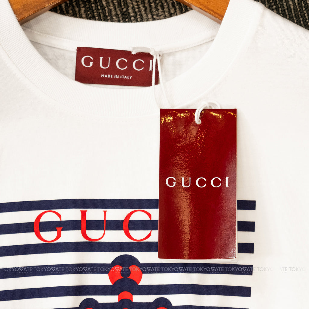 Áo phông Gucci 796395 XJHDI 9034 White Regular Fit