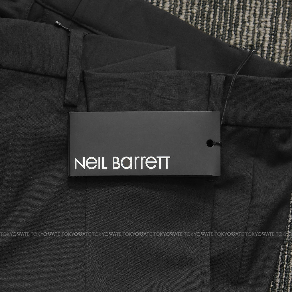Quần âu Neil Barrett BPA776 Black Slim Fit