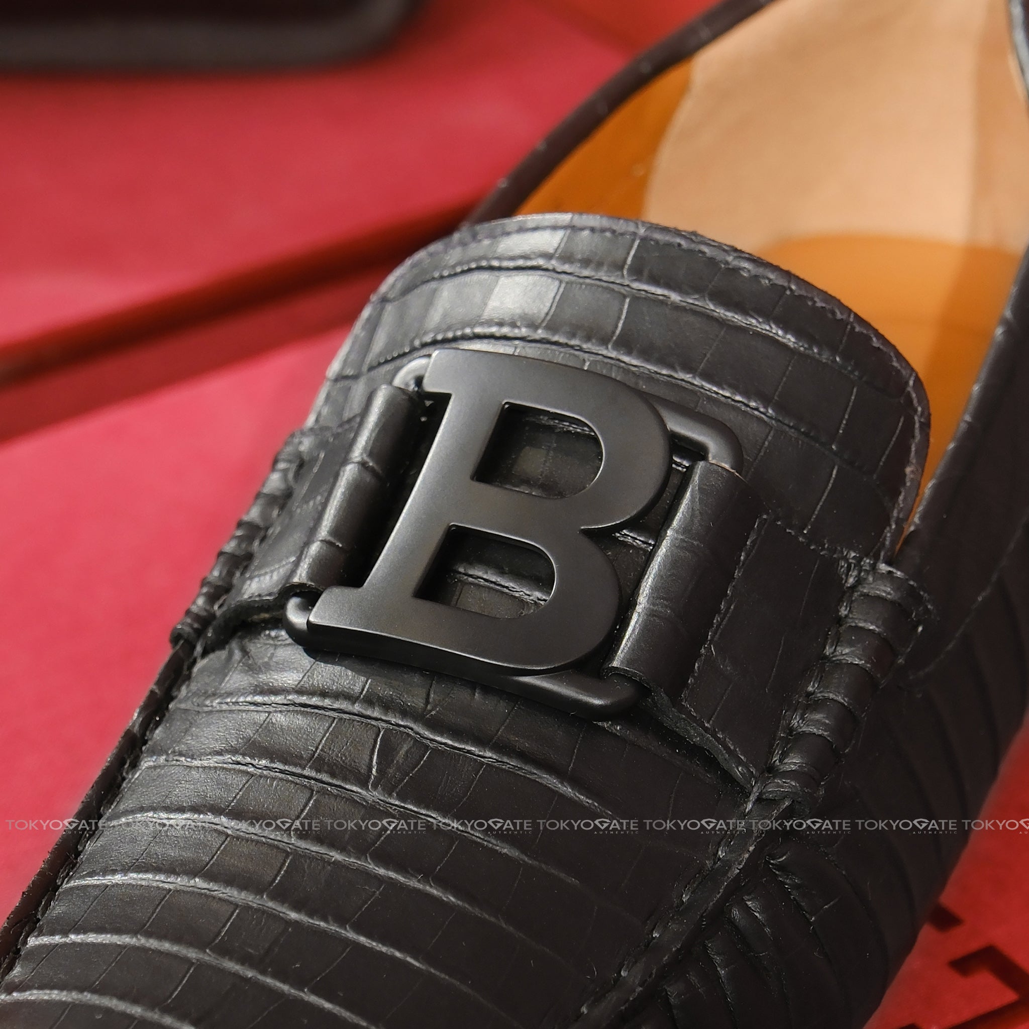 Giày Bally Pilatus Driving Shoes Black Calf Leather