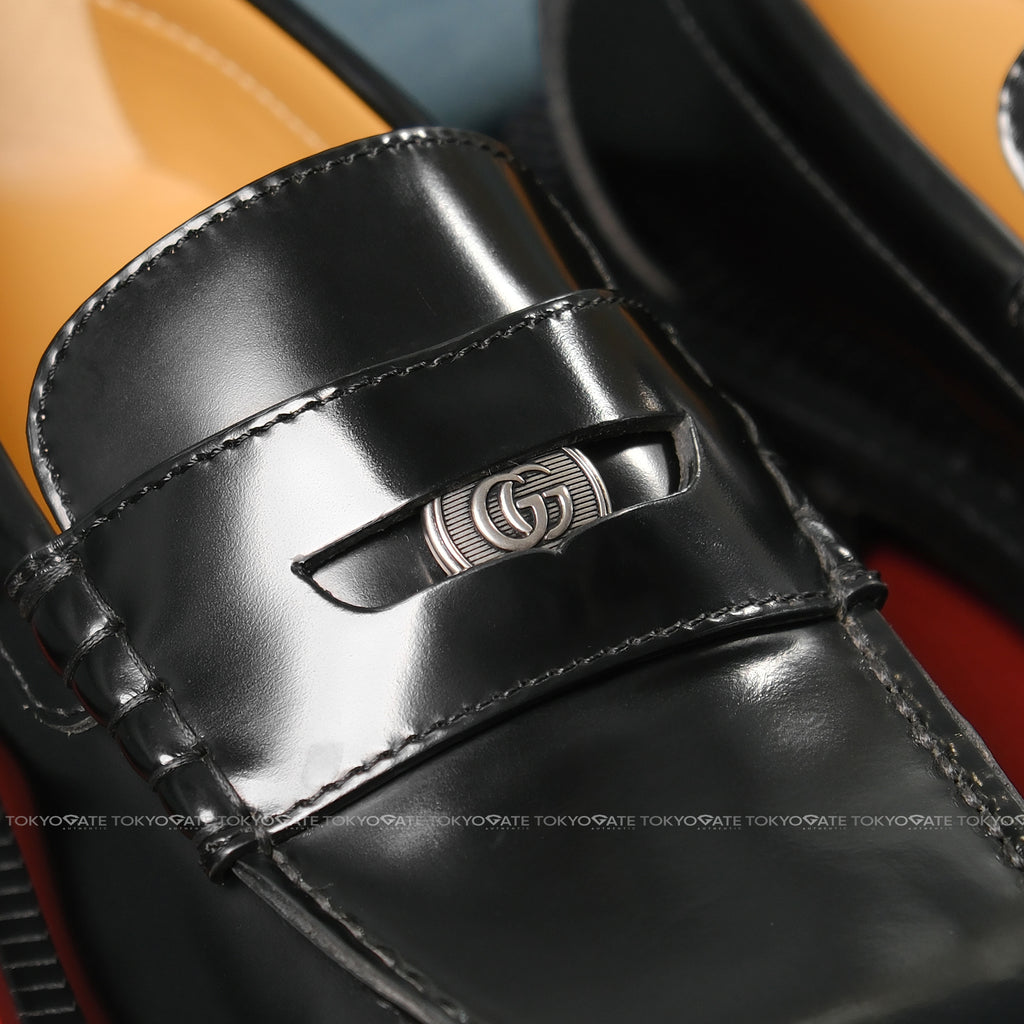 Giày Gucci 831274 AAD7W 1000 Protaemin Loafers Black
