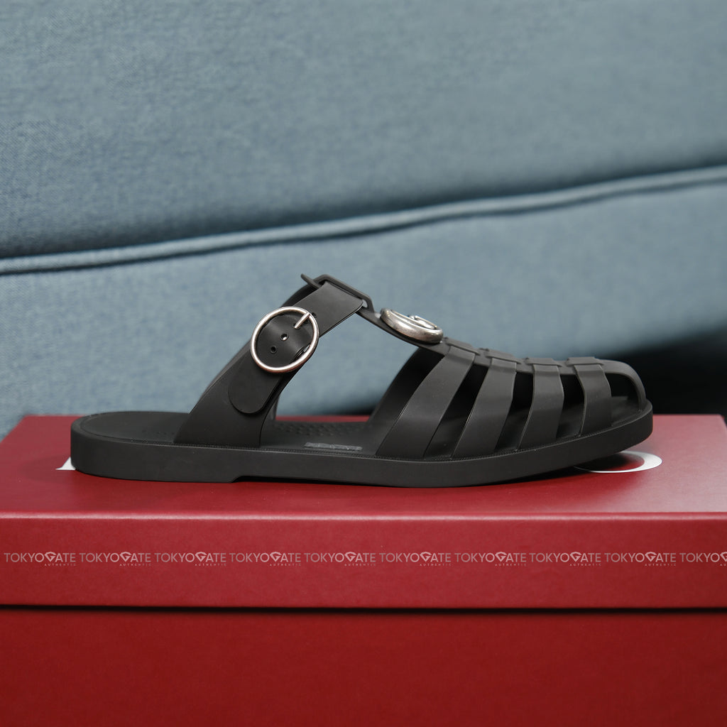 Dép Gucci 812582 J8700 Double G Mule Black