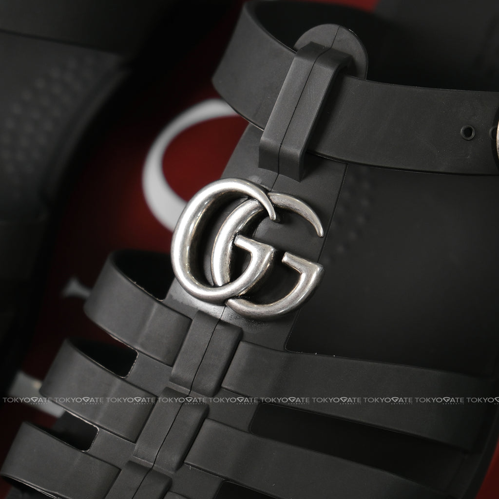 Dép Gucci 812582 J8700 Double G Mule Black