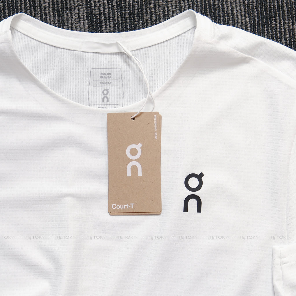 Áo phông ON Tennis 1MG10220069 Court-T White Regular Fit