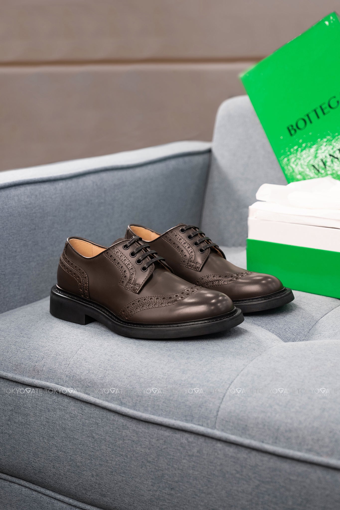 Giày Bottega Veneta 651308 V00H0 2059 Intreciato Calf Leather Loafer Brown