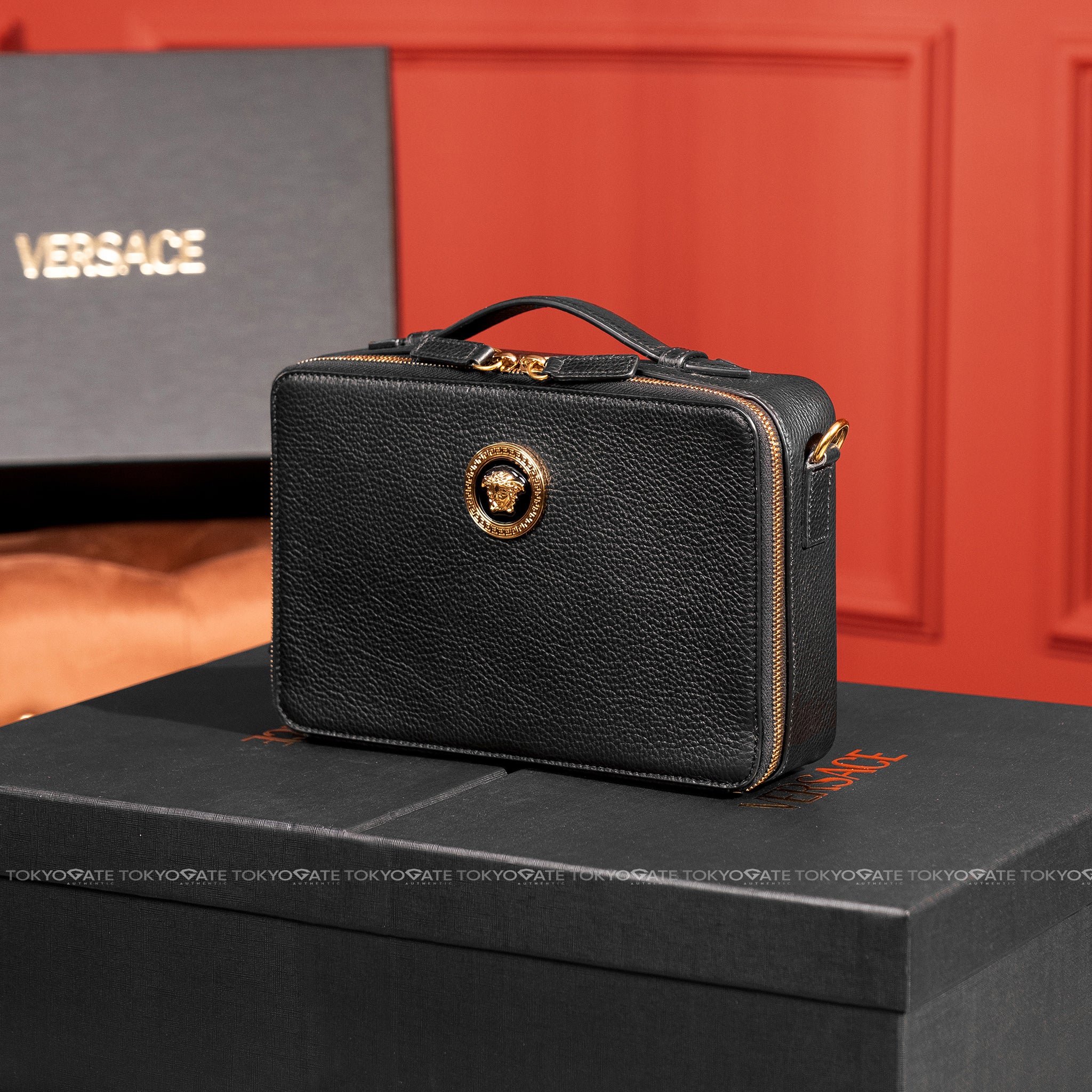 Túi Versace 1015570 1A02187 Versace Medusa Crossbody Clutch