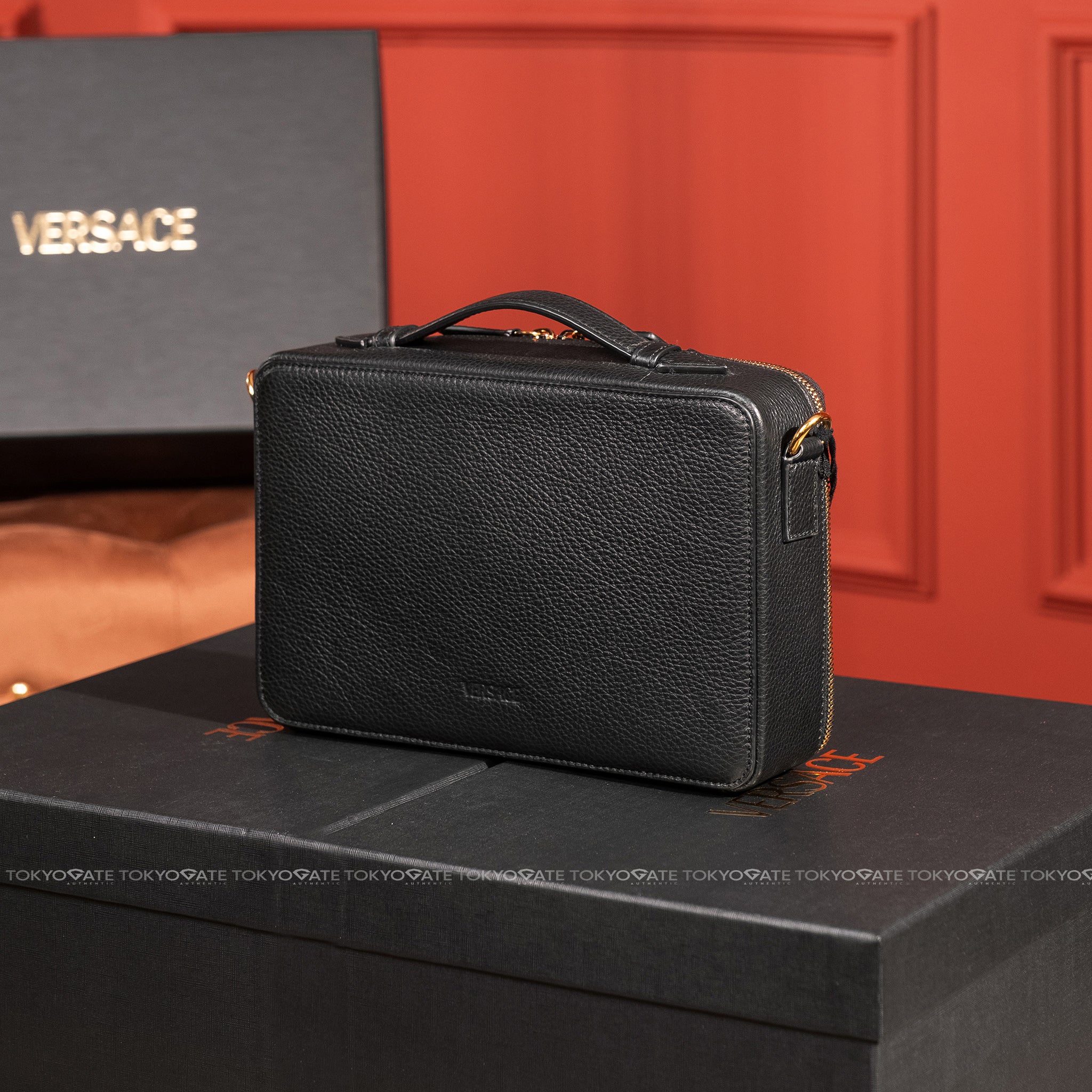 Túi Versace 1015570 1A02187 Versace Medusa Crossbody Clutch