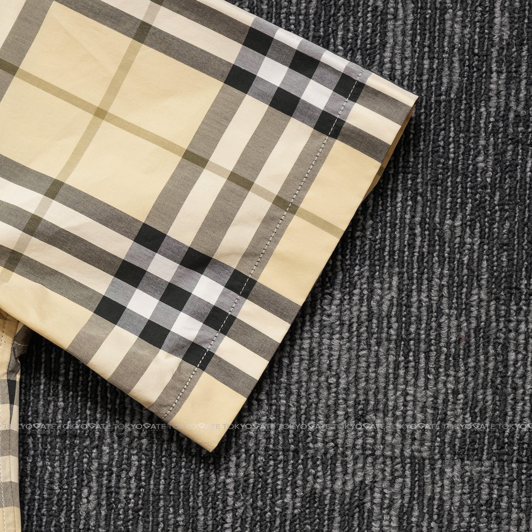 Áo sơ mi Burberry SS Shefford Grain IP Check Slim Fit