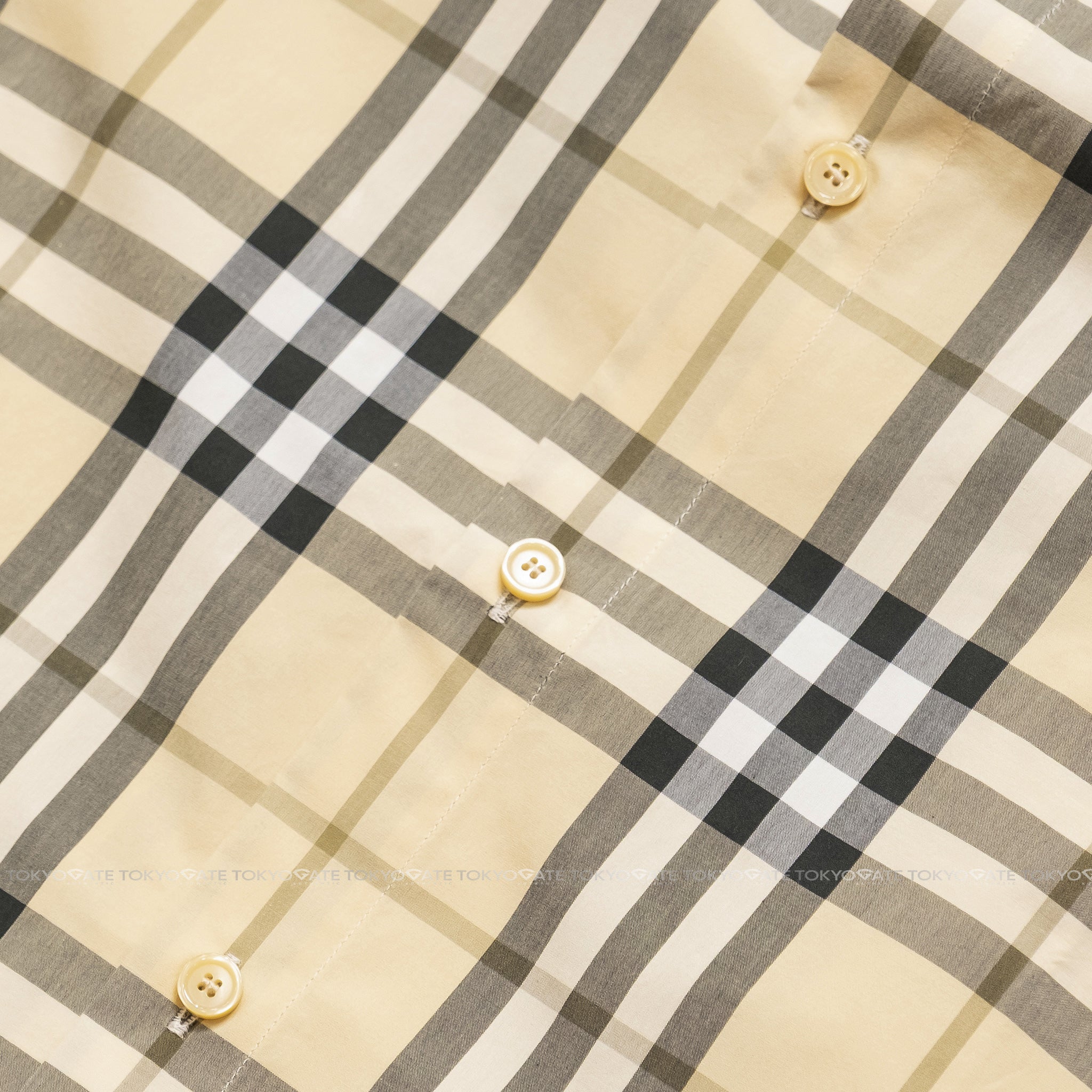 Áo sơ mi Burberry SS Shefford Grain IP Check Slim Fit
