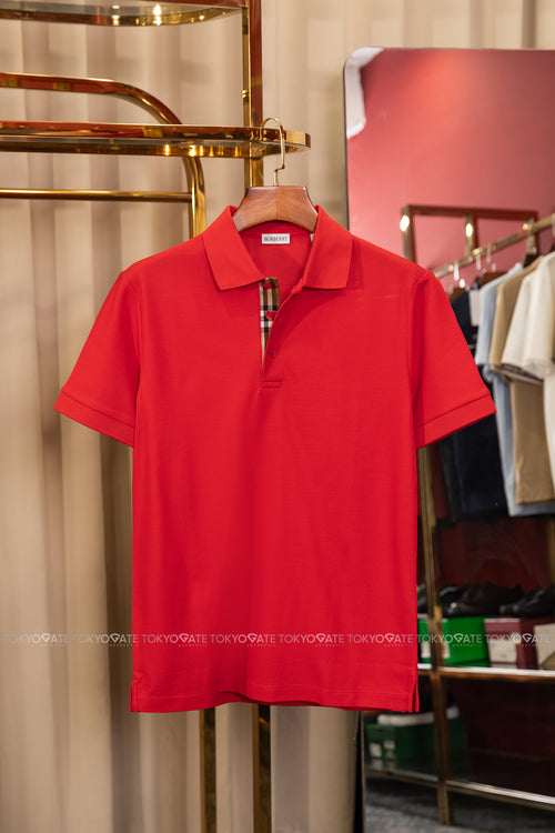 Áo polo Burberry SS Hartford Pillar Slim Fit