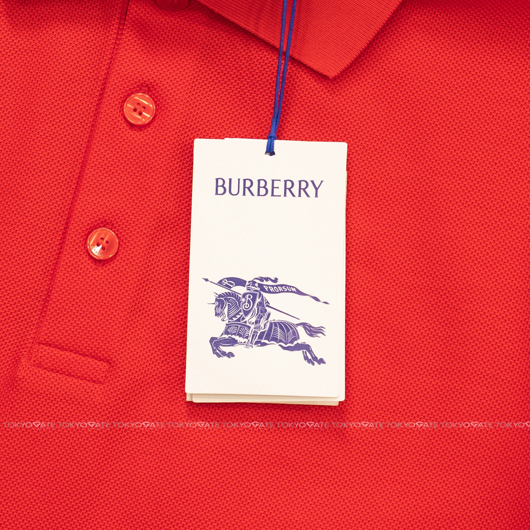 Áo polo Burberry SS Hartford Pillar Slim Fit