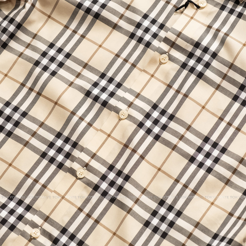 Áo sơ mi Burberry SS Shefford Modern Beige Slim Fit