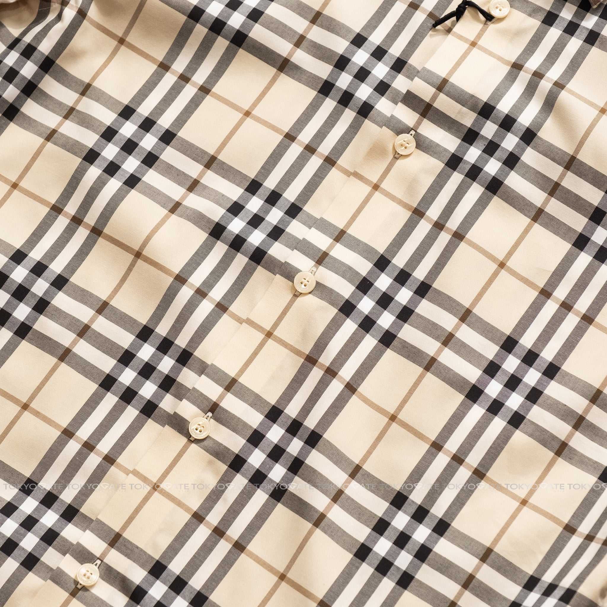 Áo sơ mi Burberry SS Shefford Modern Beige Slim Fit