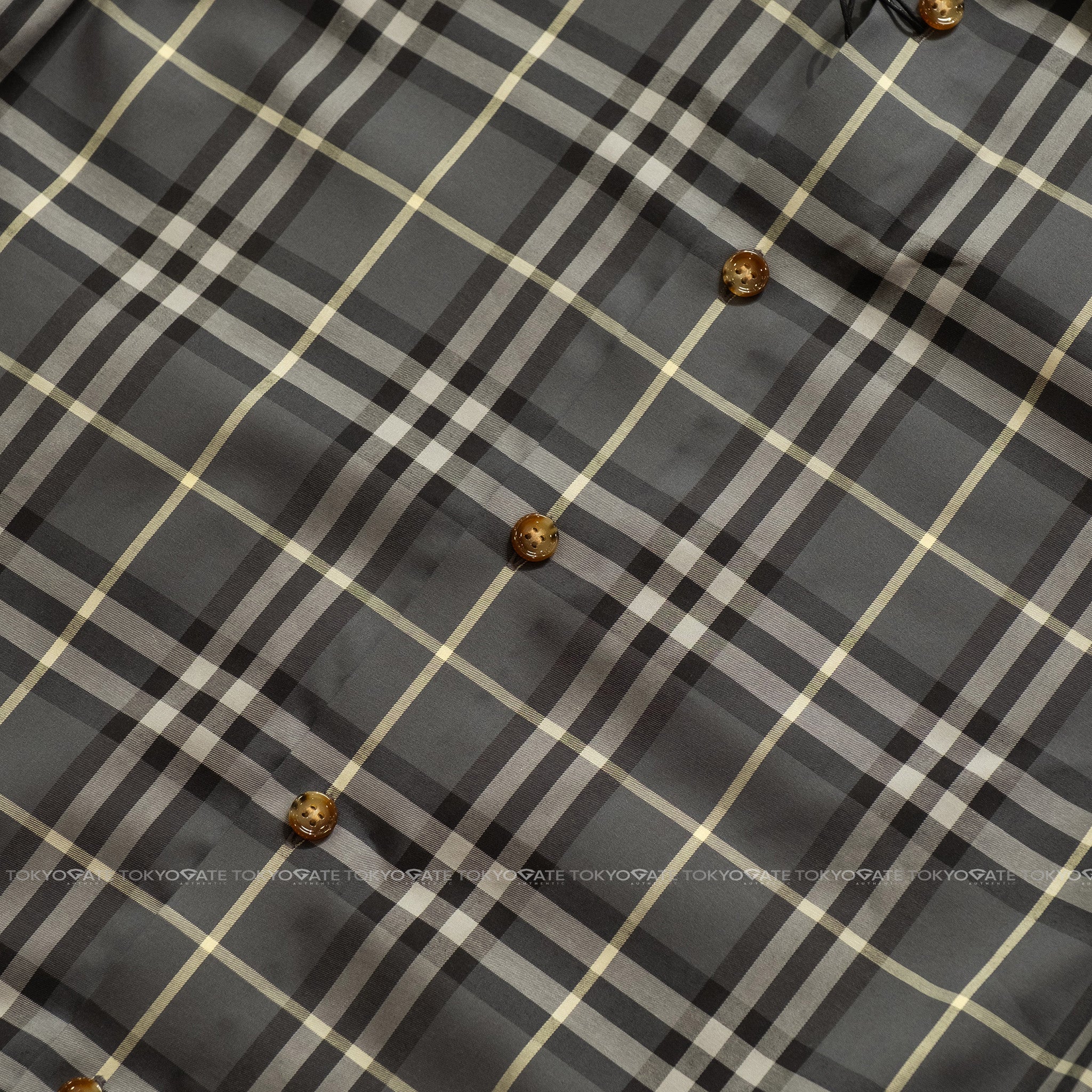 Áo sơ mi Burberry SS Shefford Seal Grey Slim Fit