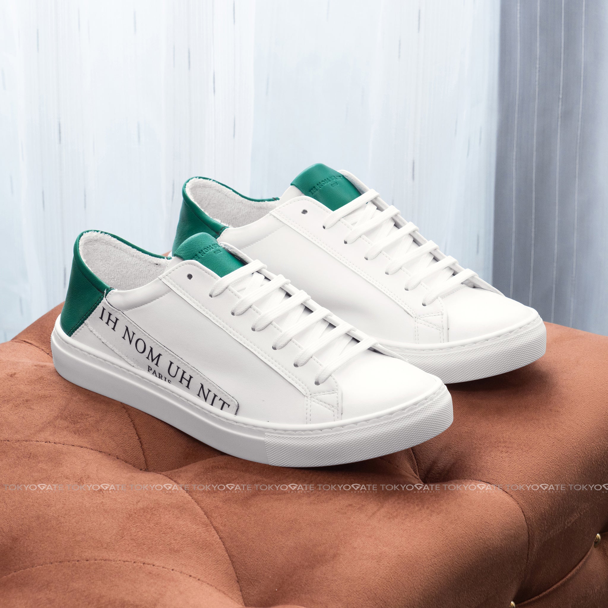 Giày sneaker IH NOM UH NIT NMS20743 Easy Tennis White Green