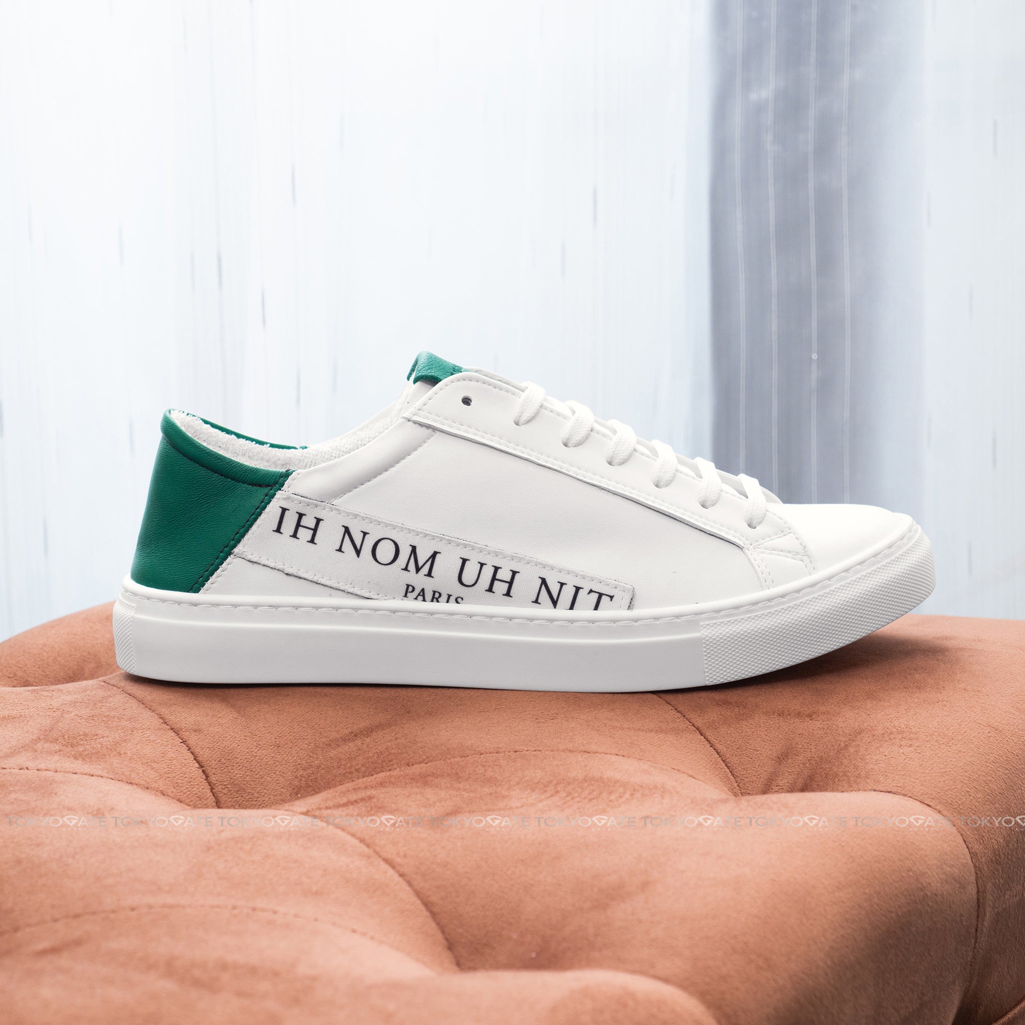 Giày sneaker IH NOM UH NIT NMS20743 Easy Tennis White Green