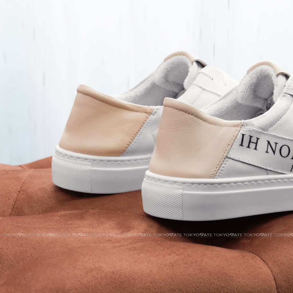 Giày sneaker Ih Nom Uh Nit NMS20743 Easy Tennis White Beige