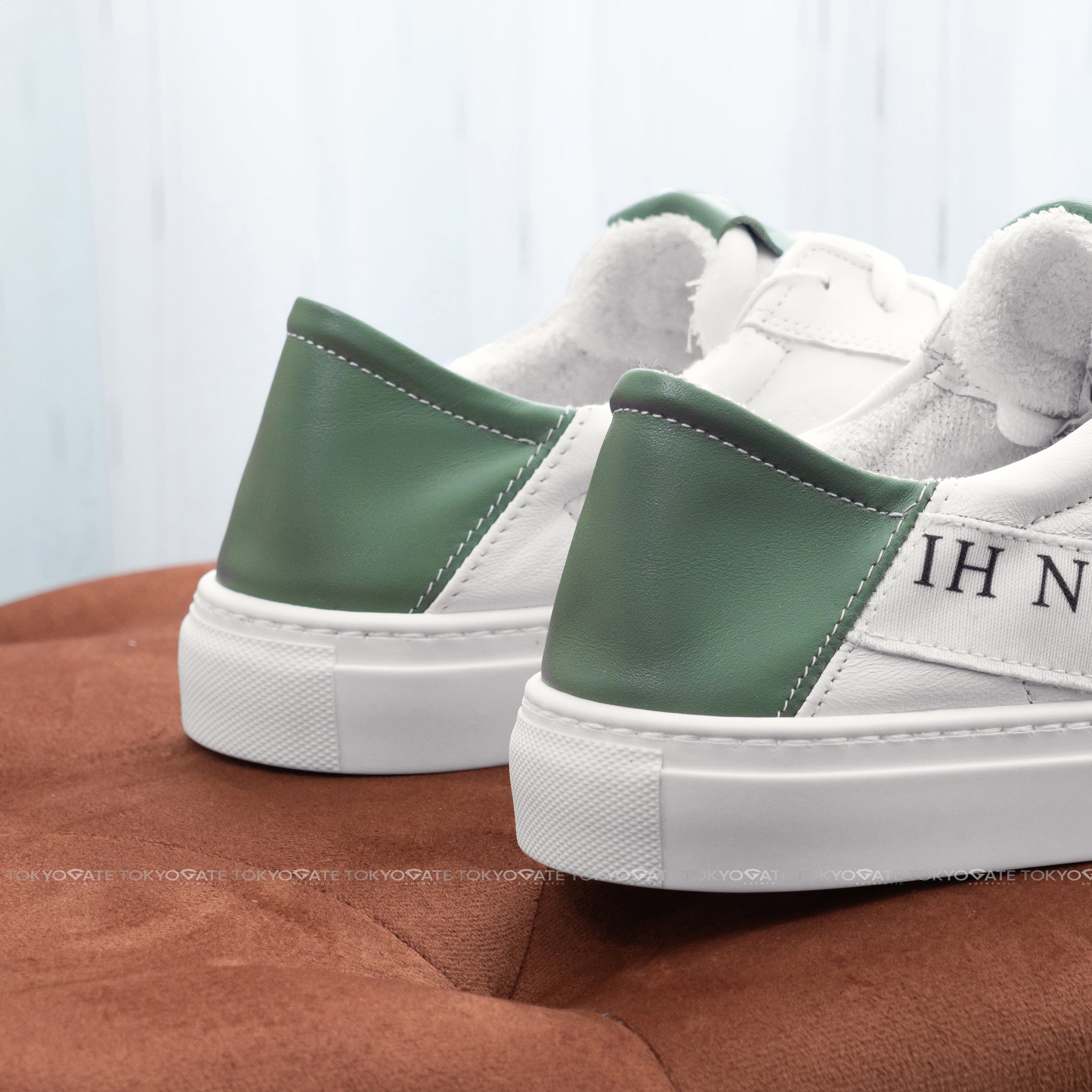 Giày sneaker IH NOM UH NIT NMS20743 Easy Tennis White Light Green