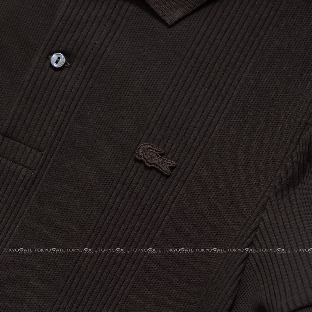Áo polo Lacoste DH2195 3LA Regular Fit Ribbed Knit Polo Shirt