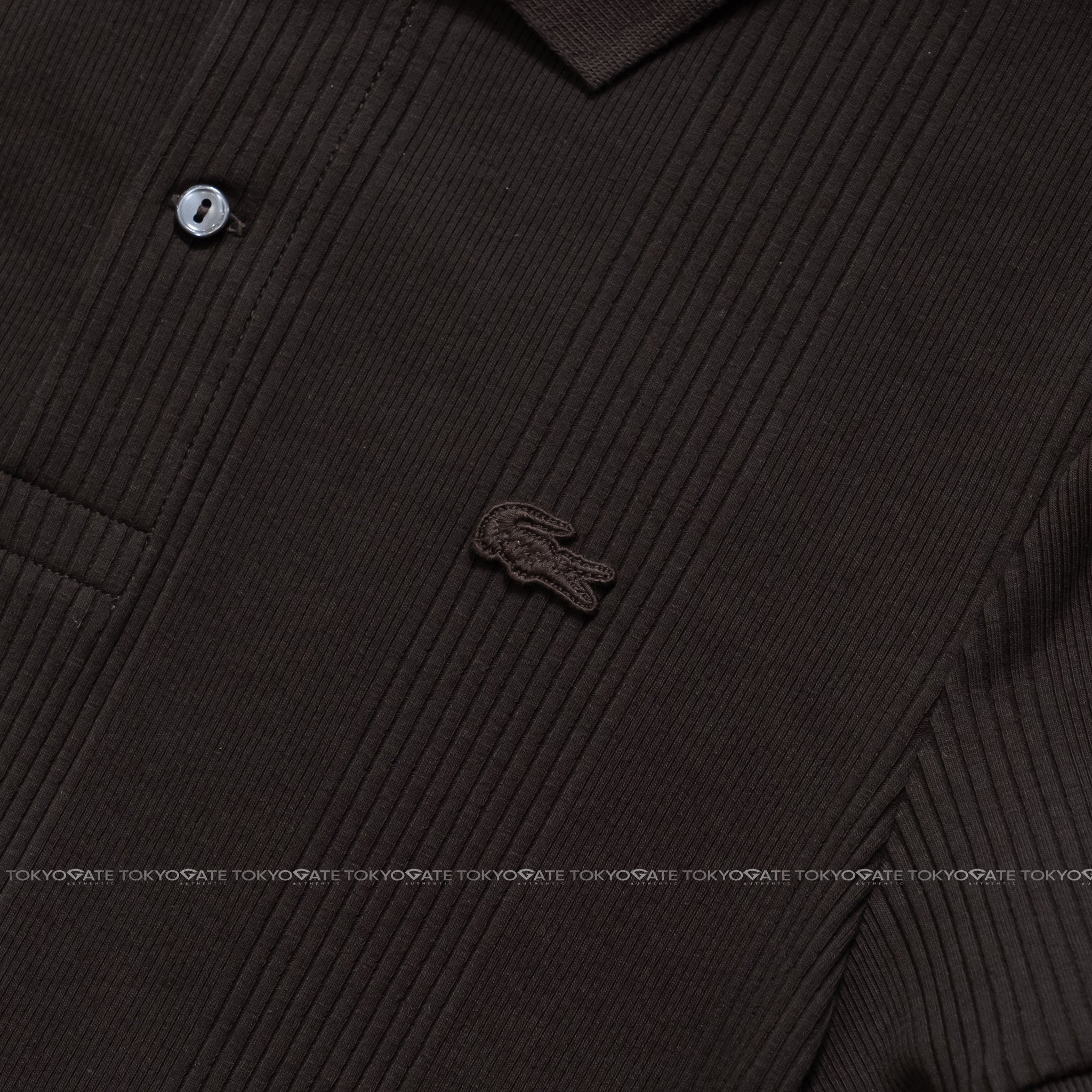 Áo polo Lacoste DH2195 3LA Regular Fit Ribbed Knit Polo Shirt