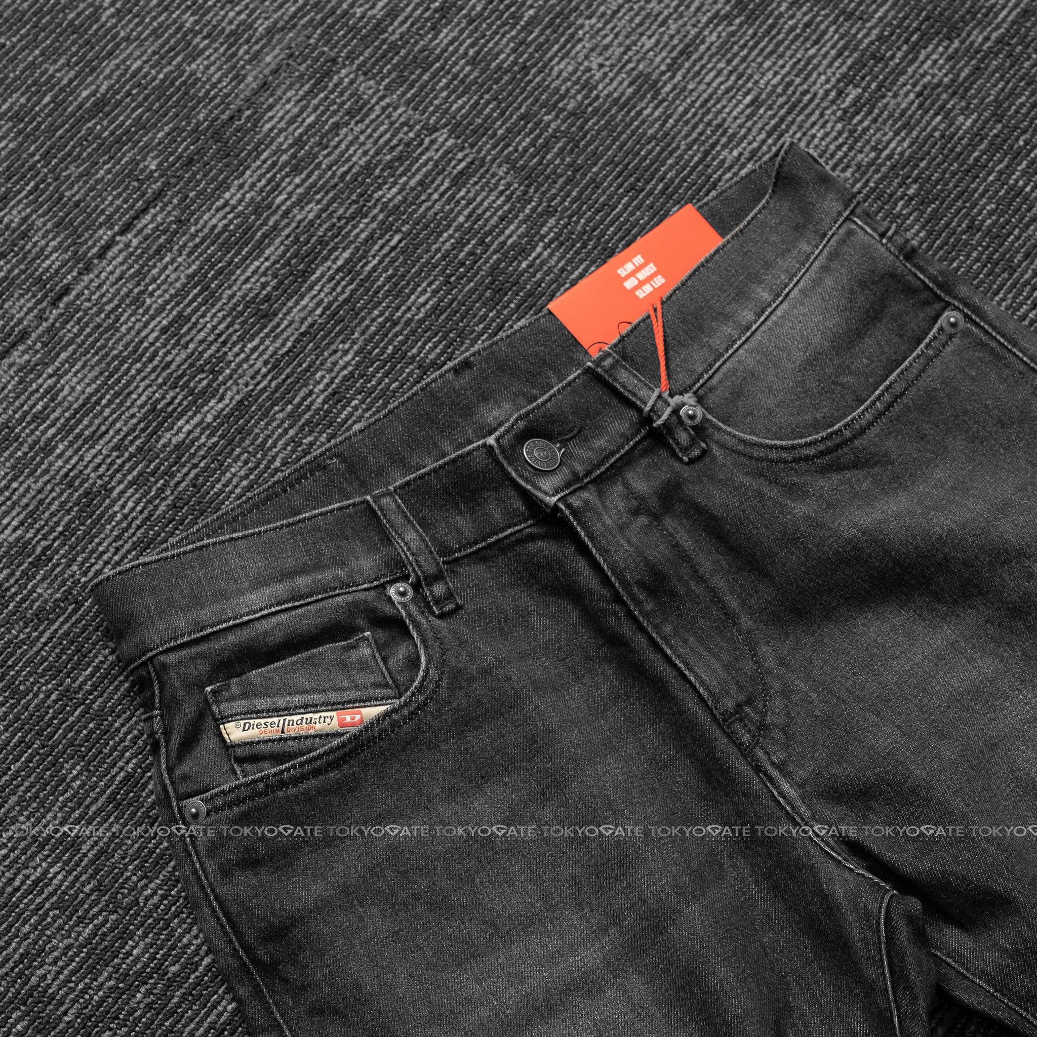 Quần jeans Diesel A0355809F75 D-Strukt Grey Slim fit