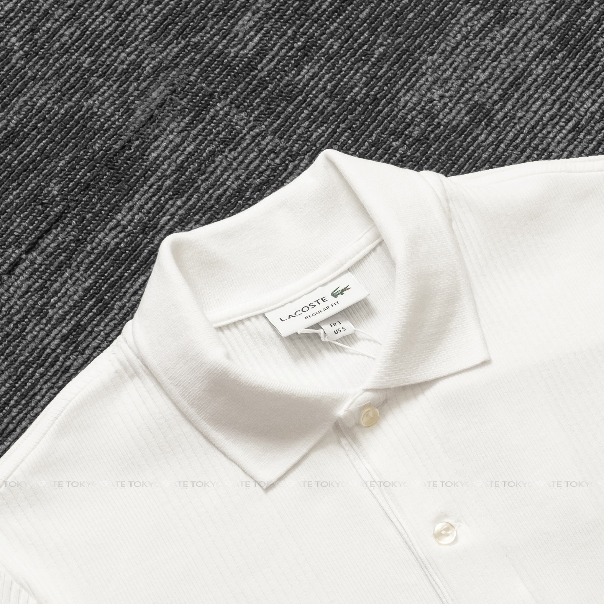 Áo polo Lacoste DH2195 70V Regular Fit Ribbed Knit Polo Shirt