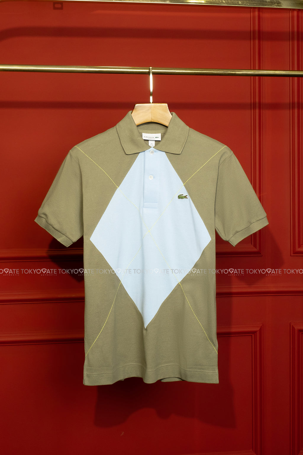 Áo polo Lacoste PH2809 IBC L.12.12 Argyle Polo Classic Fit