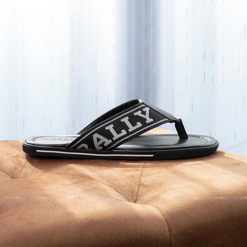 Dép Bally 6221308 Border Black
