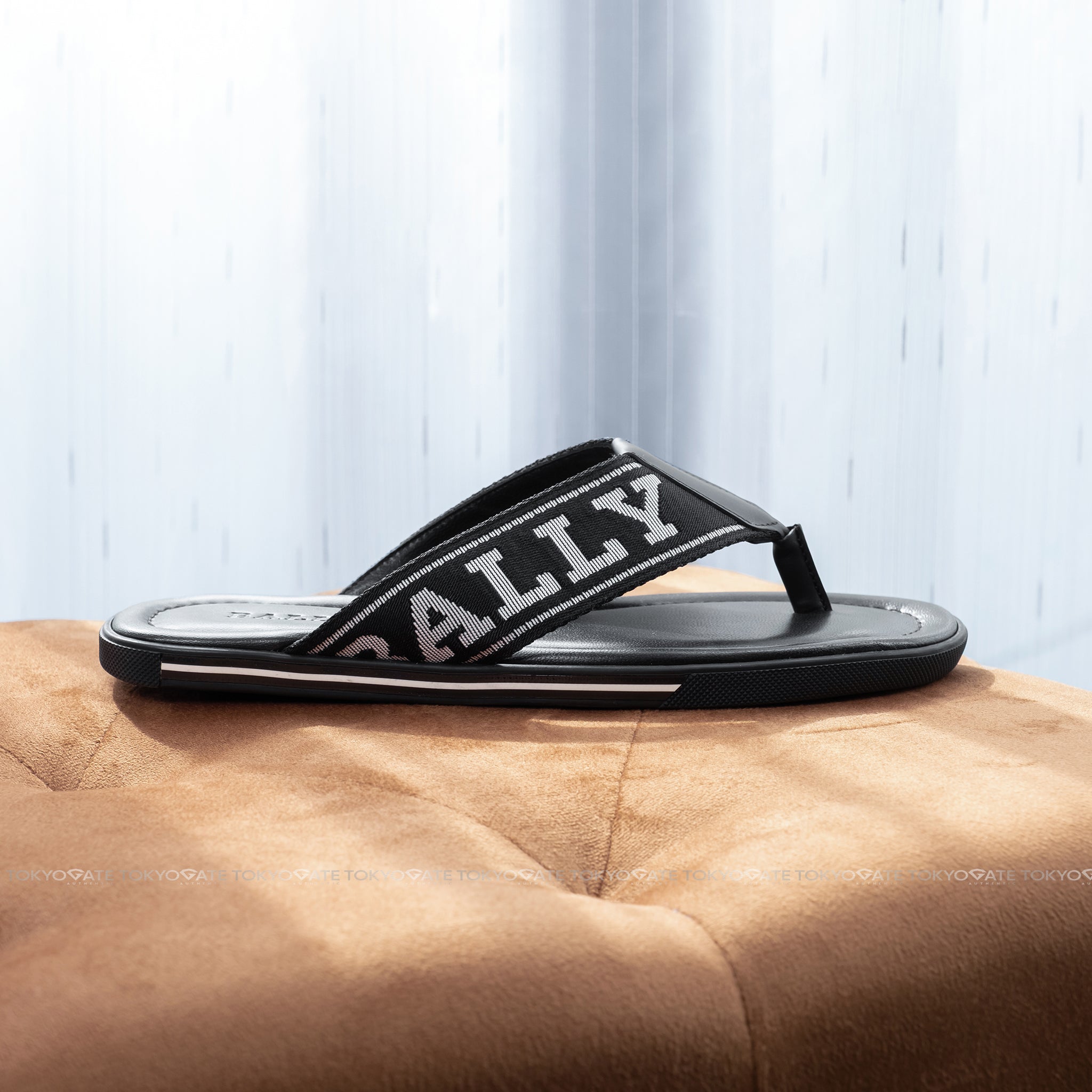Dép Bally 6221308 Border Black