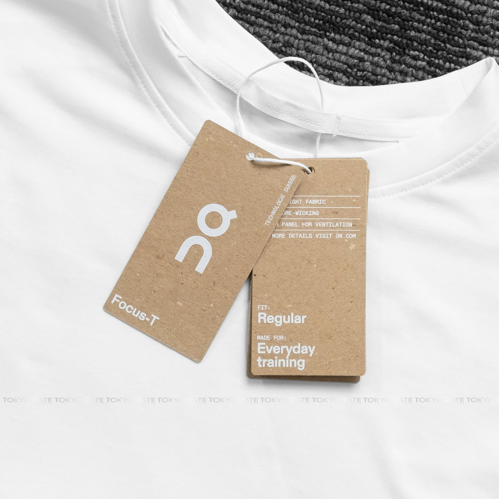 Áo phông On Focus-T 1MF10240069 White Regular Fit