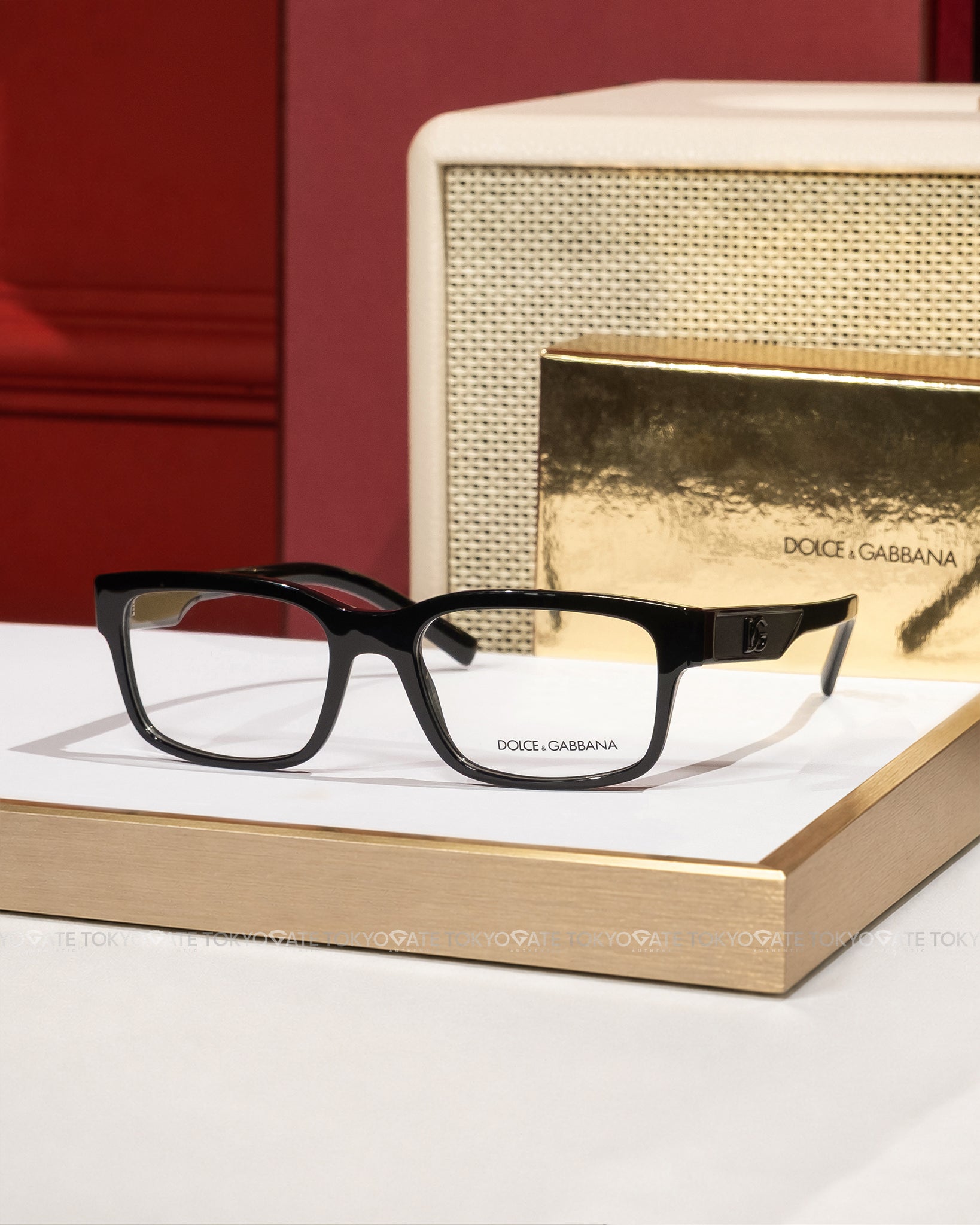 Kính D&G DG3352 501 Optical Frames In Black