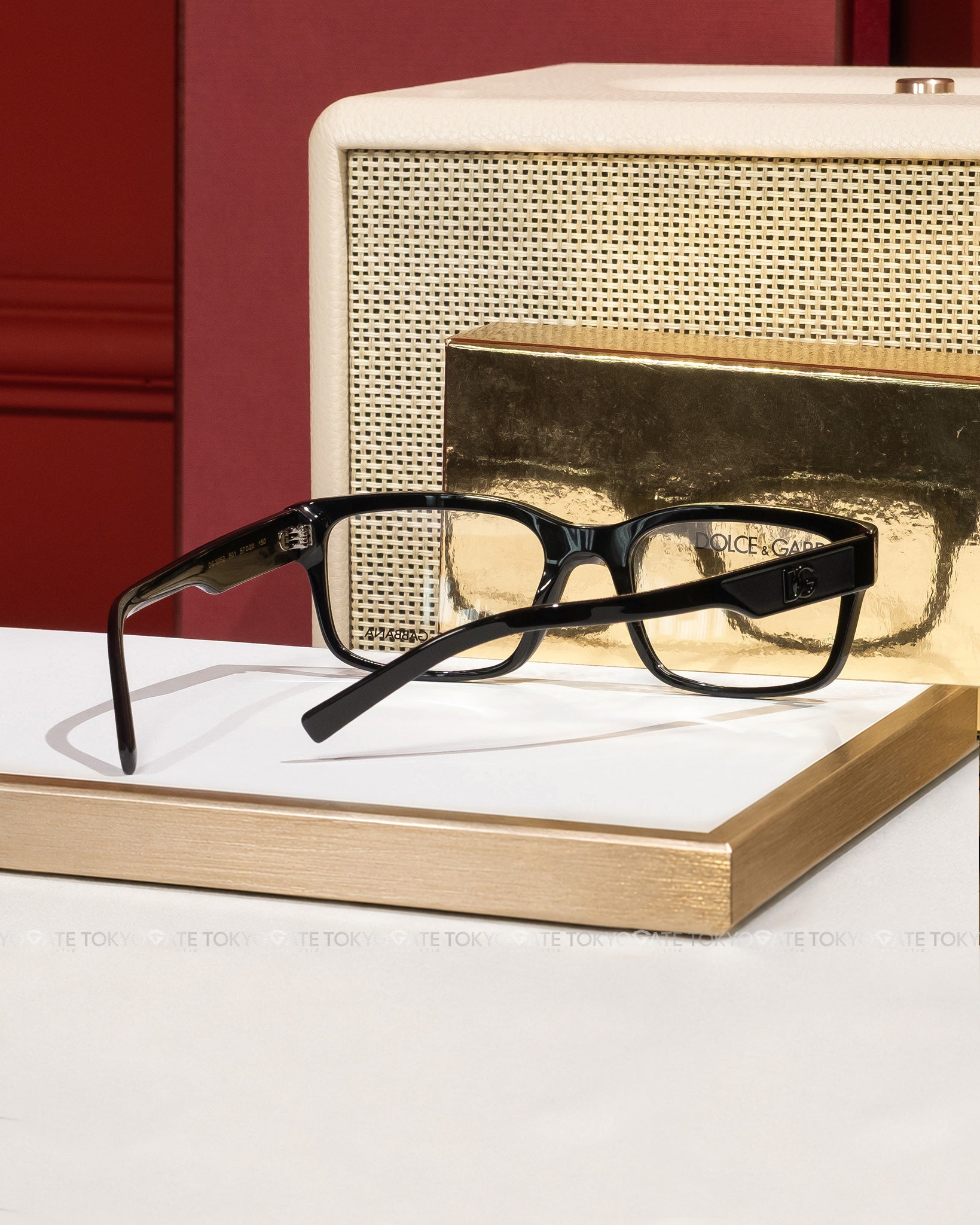 Kính D&G DG3352 501 Optical Frames In Black