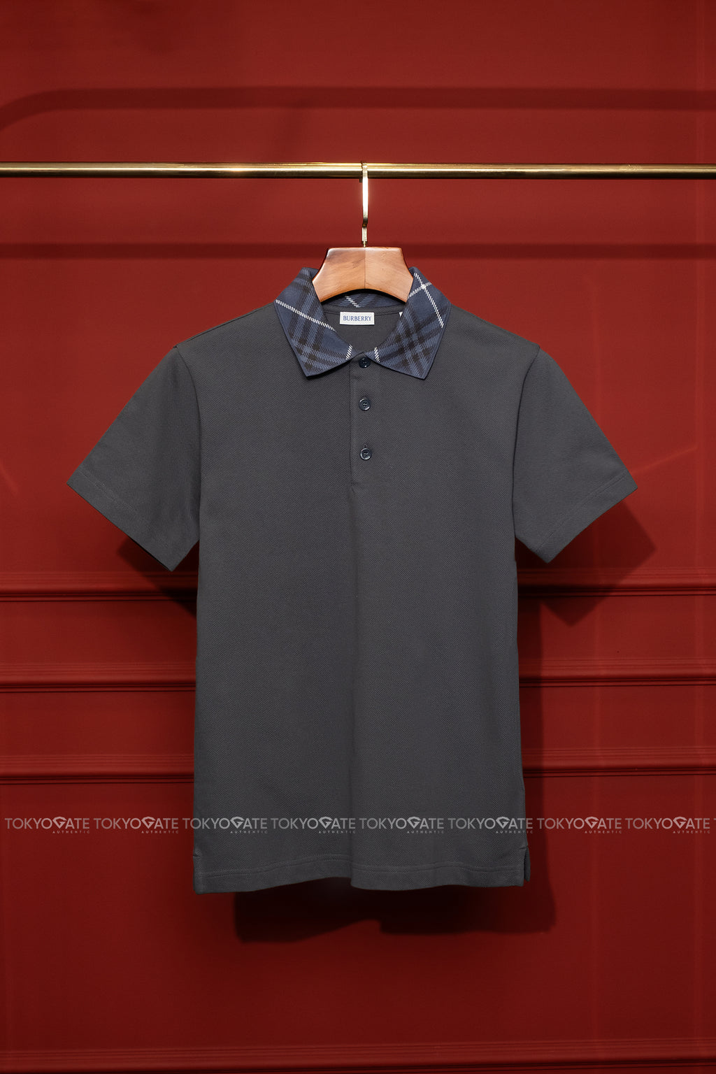 Áo polo Burberry SP25 MW FOR Magnet Slim Fit