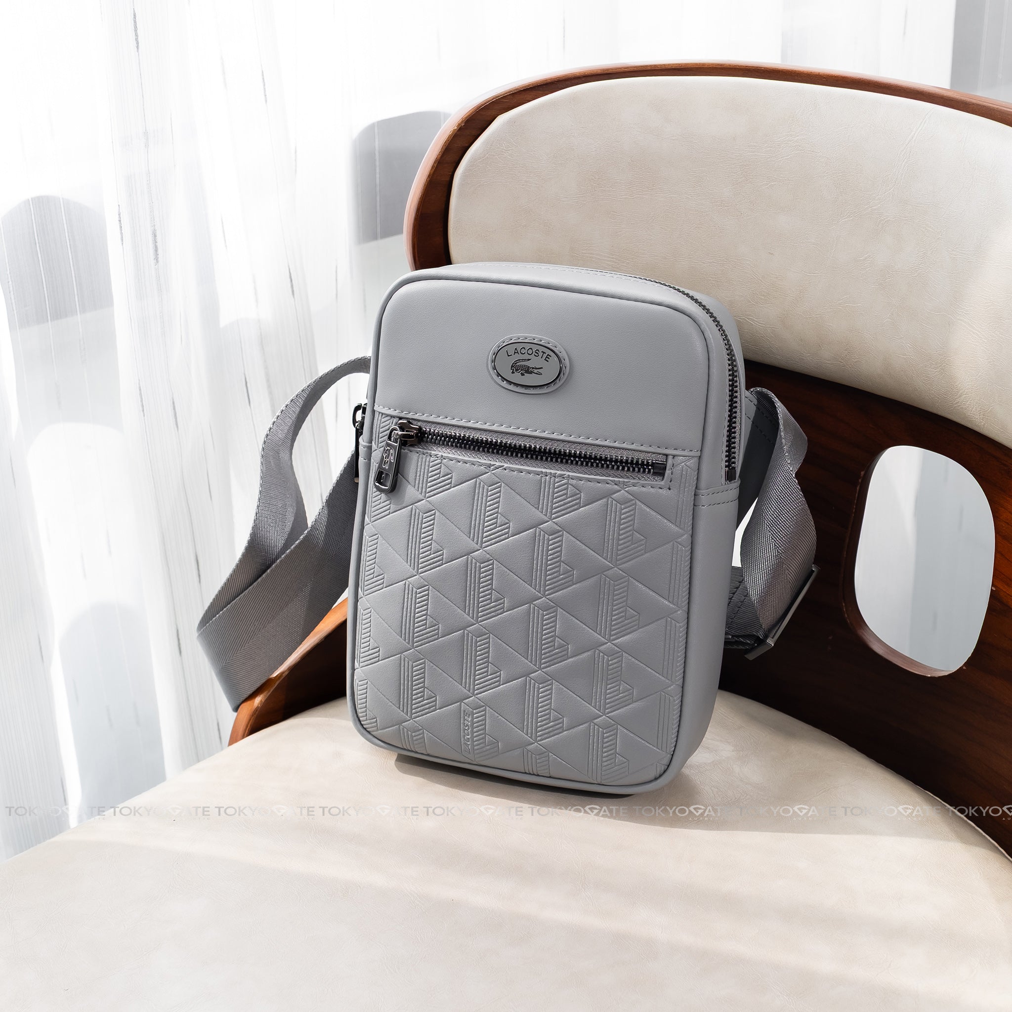Túi Lacoste NH4486MR Q81 Monogram Shoulder Bag