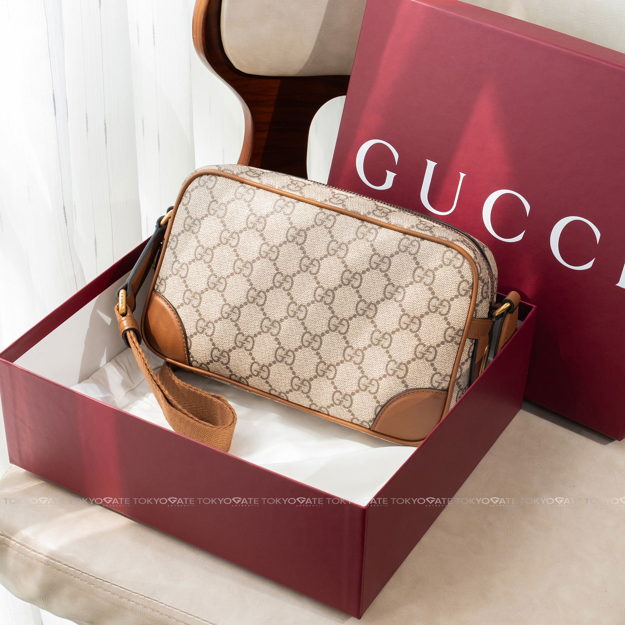 Túi Gucci 821216 GG Supreme Canvas Mini Bag