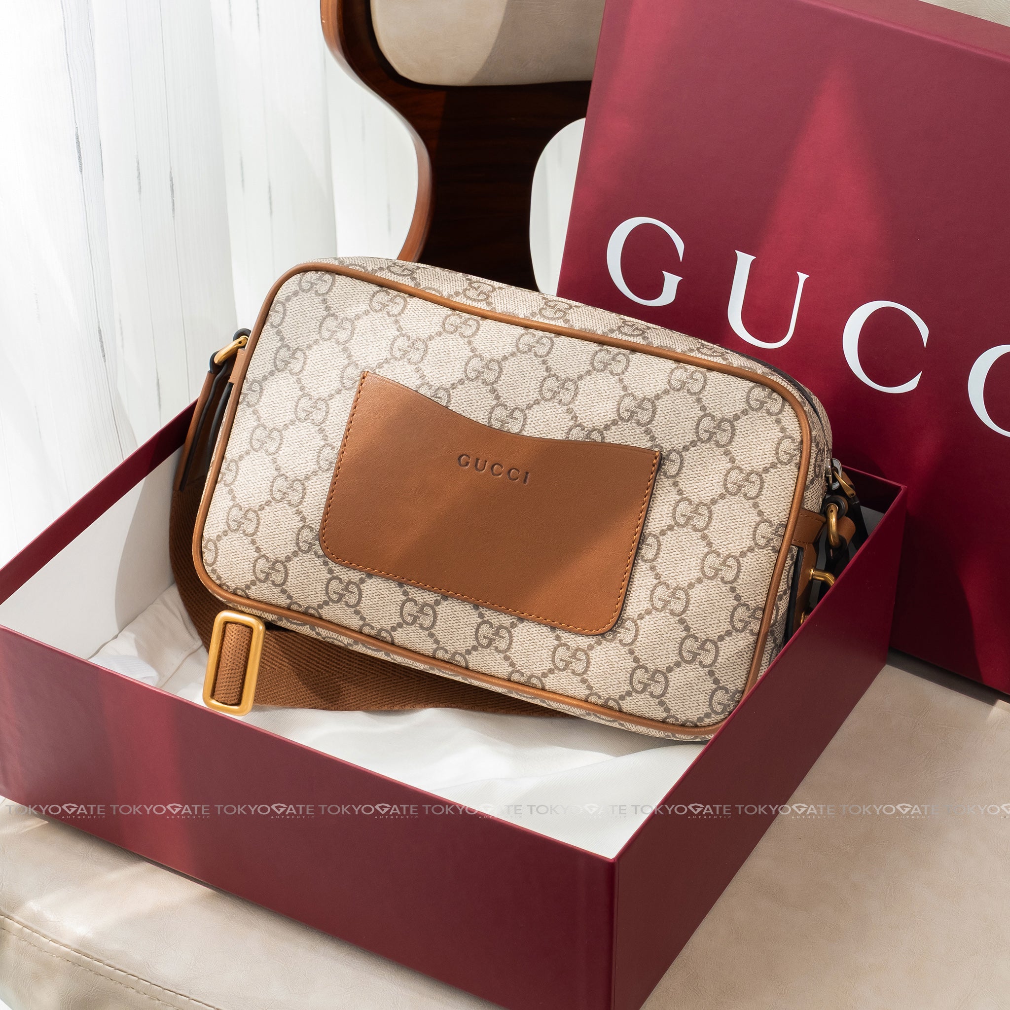 Túi Gucci 821216 GG Supreme Canvas Mini Bag
