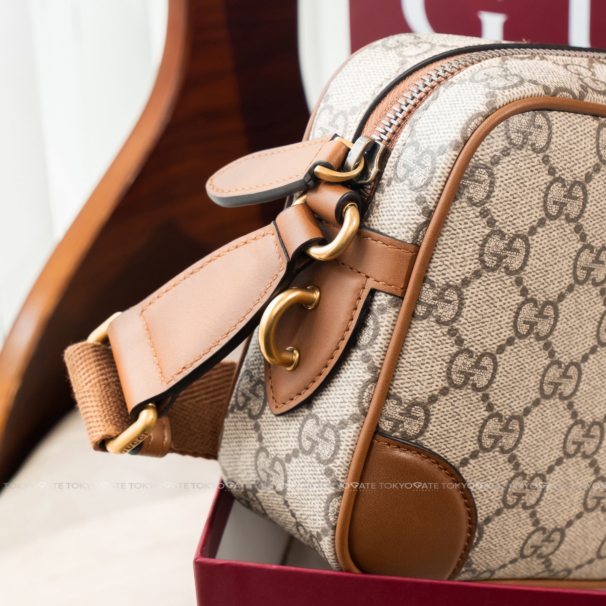 Túi Gucci 821216 GG Supreme Canvas Mini Bag