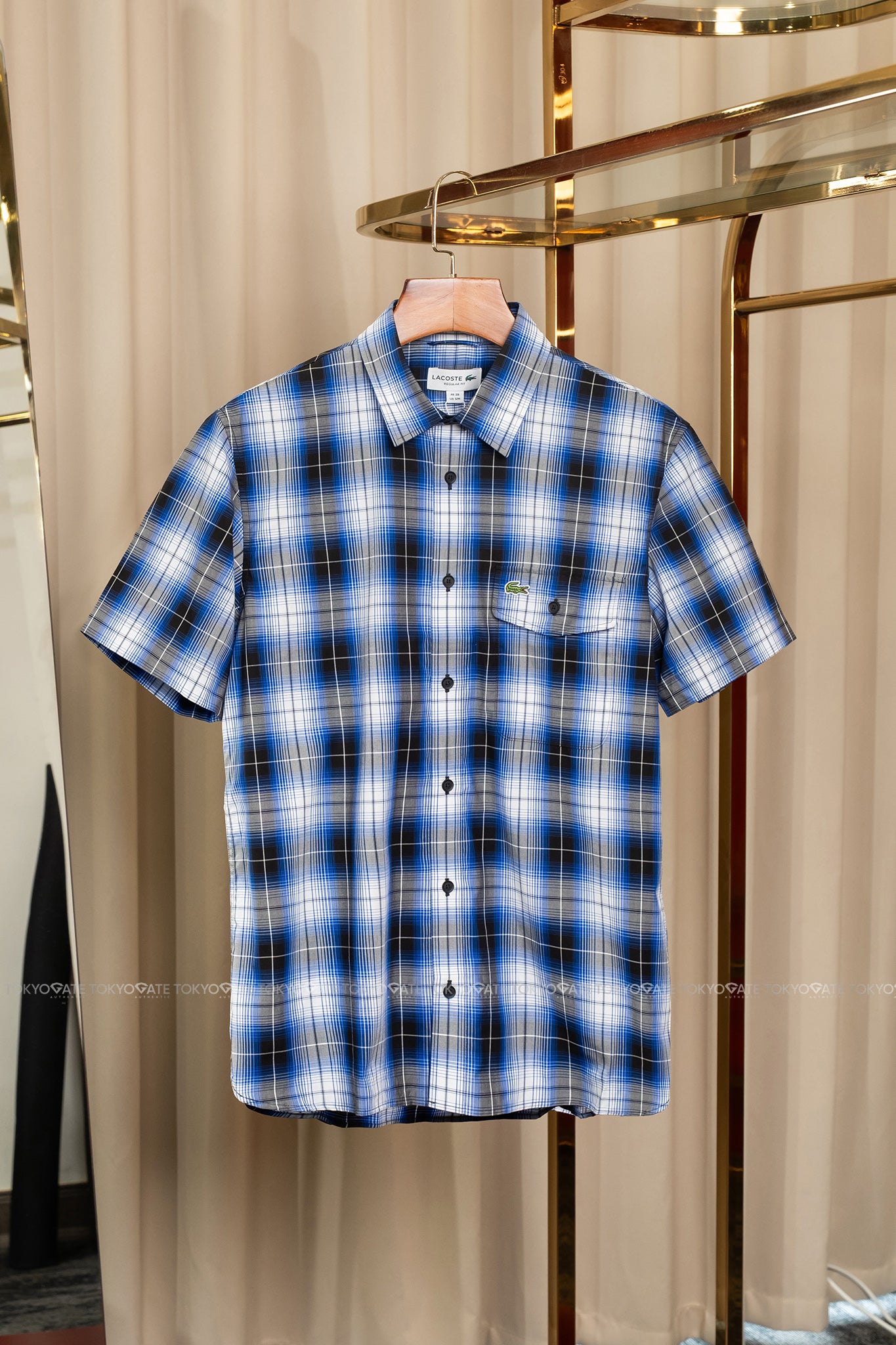 Áo sơ mi Lacoste CH6730 WT5 Regular Fit