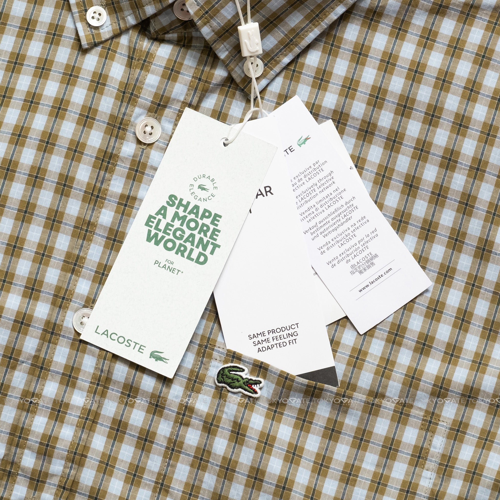 Áo Sơ Mi Lacoste CH0894 IK8 Regular Fit