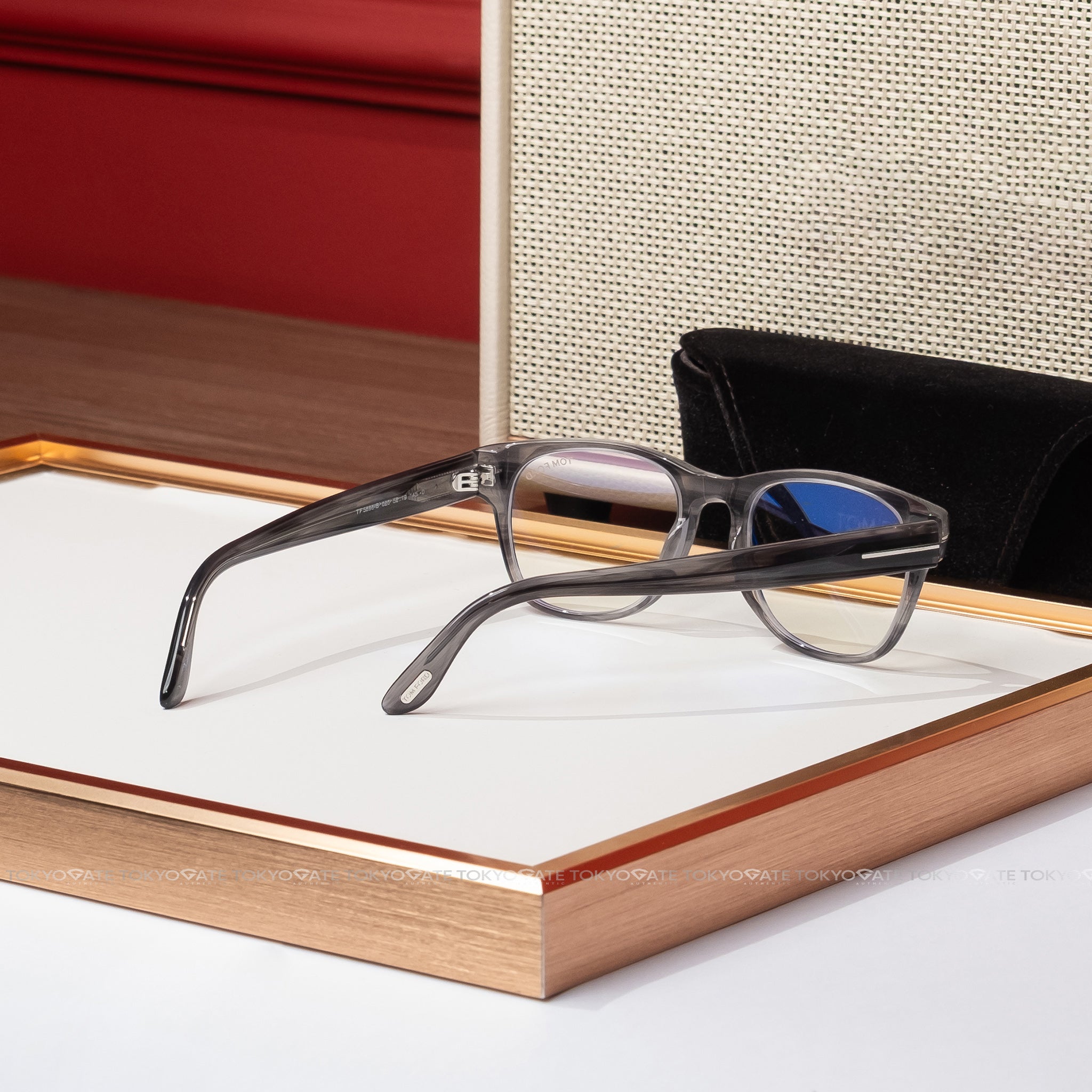Kính Tom Ford FT5898-B-020-52 Square Grey Opticals - 52