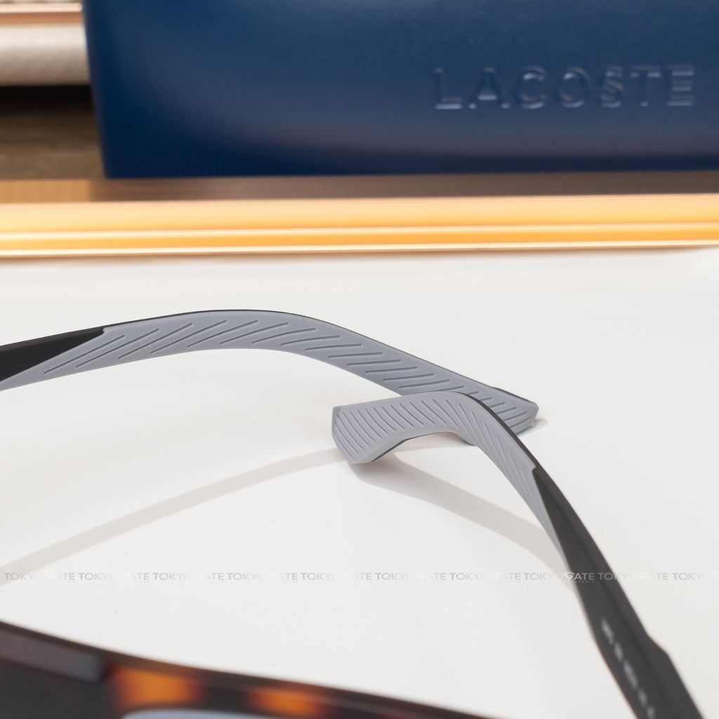 Kính Lacoste L957S-230-56 Rectangular Amber Sunglasses - 56