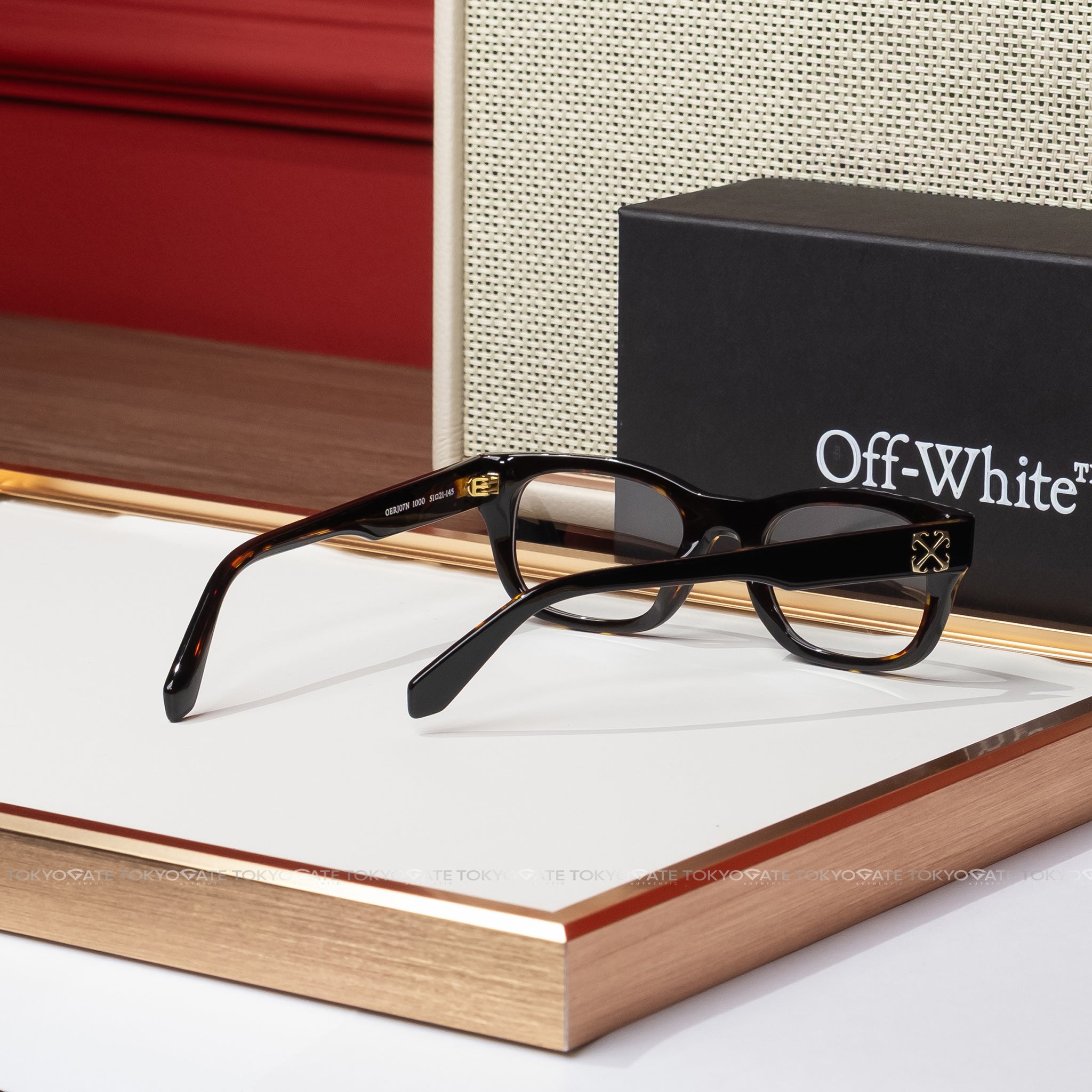 Kính Off-White OERJ07NF24PLA0011000-51 Square Opticals - 51
