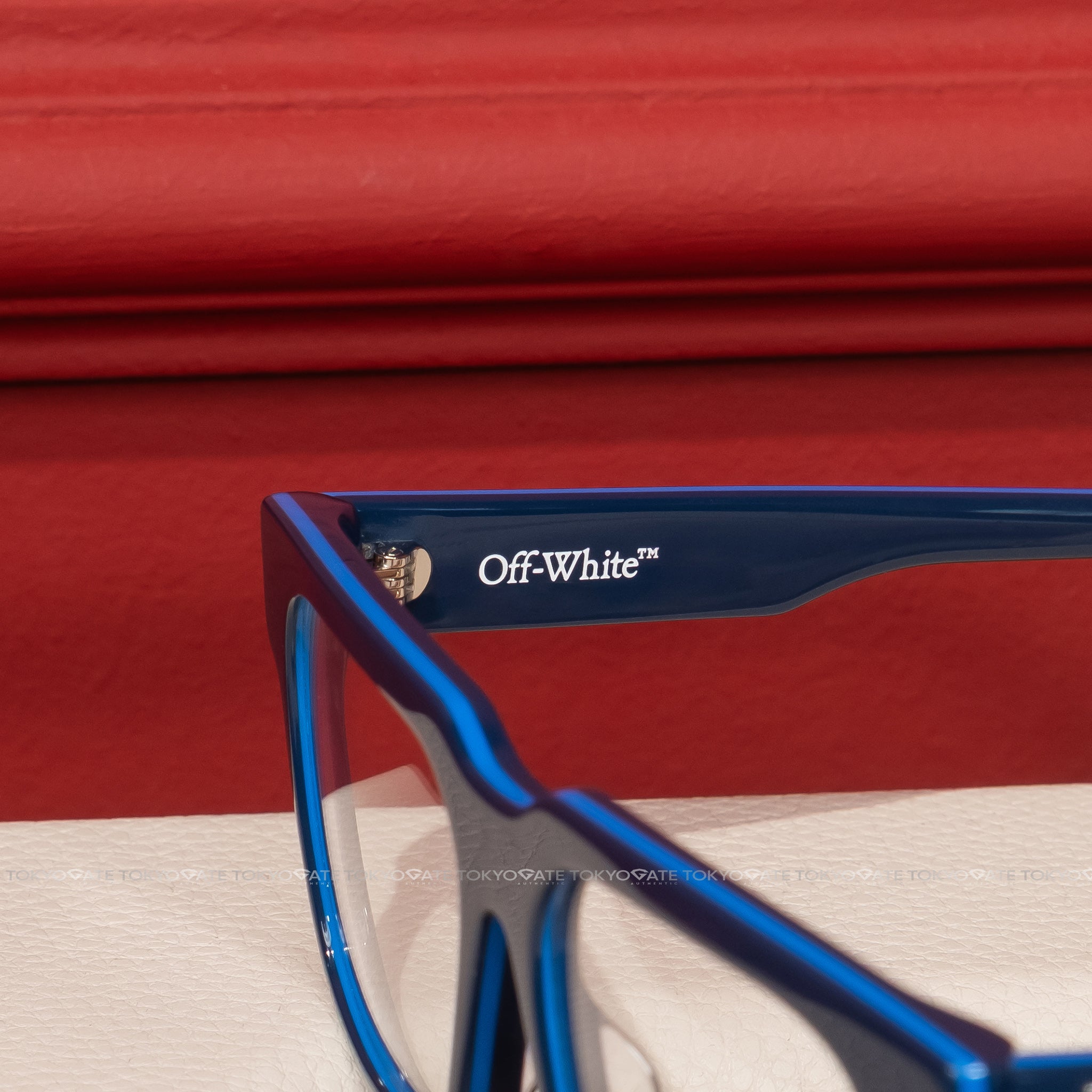 Kính Off-White OERJ07LF24PLA0014800-54 Square Blue Opticals - 54