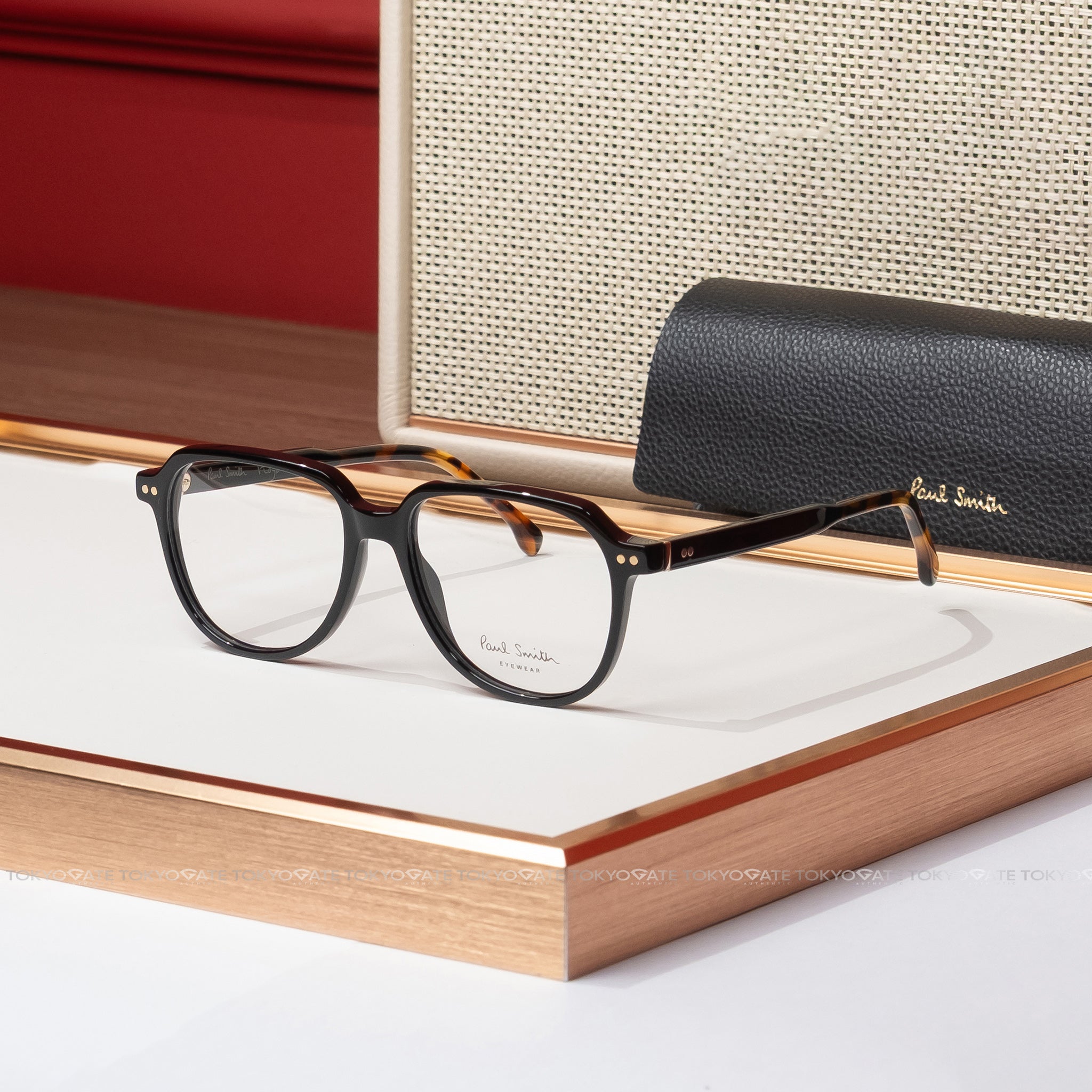 Kính Paul Smith PSOP08253-001-53 Square Black Opticals - 53