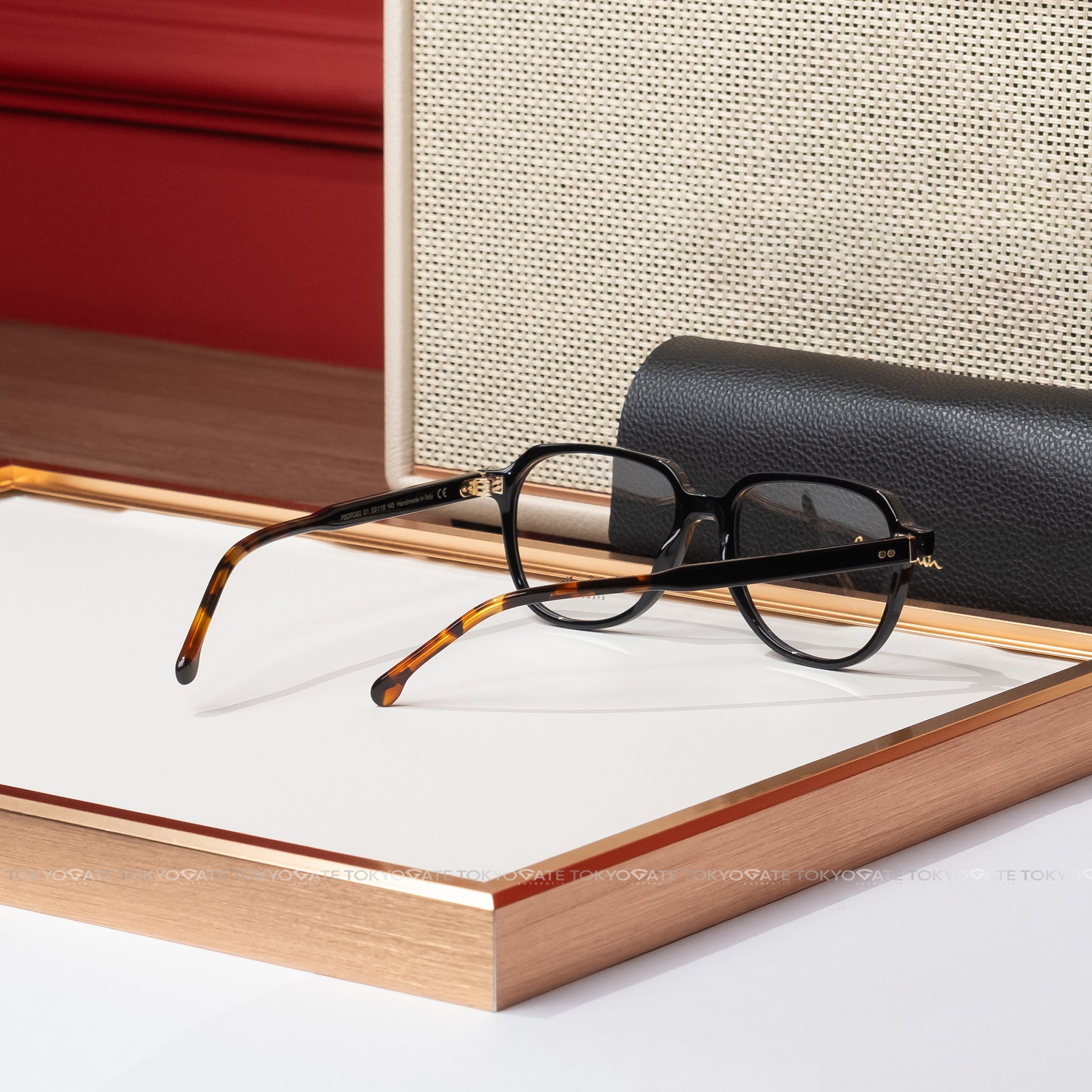 Kính Paul Smith PSOP08253-001-53 Square Black Opticals - 53